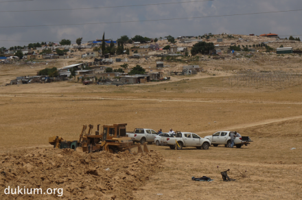 JNF-KKL works in the village of Awajan. 13 May 2014